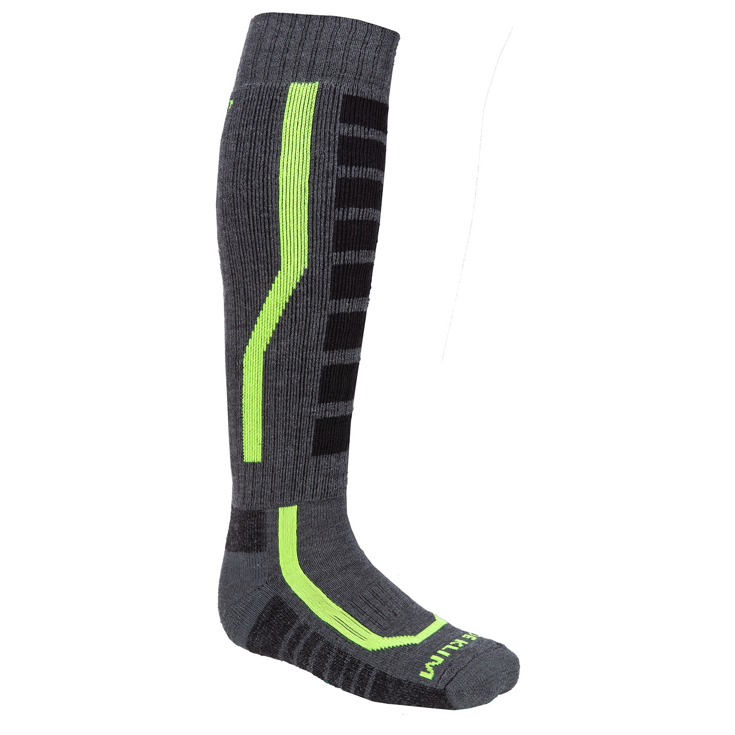 Aggressor Sock 2.0 MD Asphalt - Hi-Vis